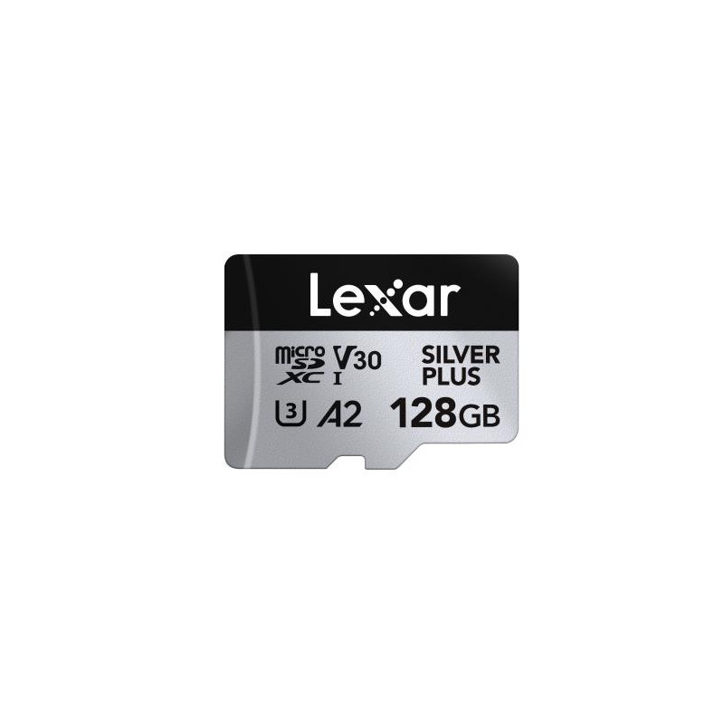 Lexar SILVER PLUS 128 GB microSDXC Flash memory class 10
