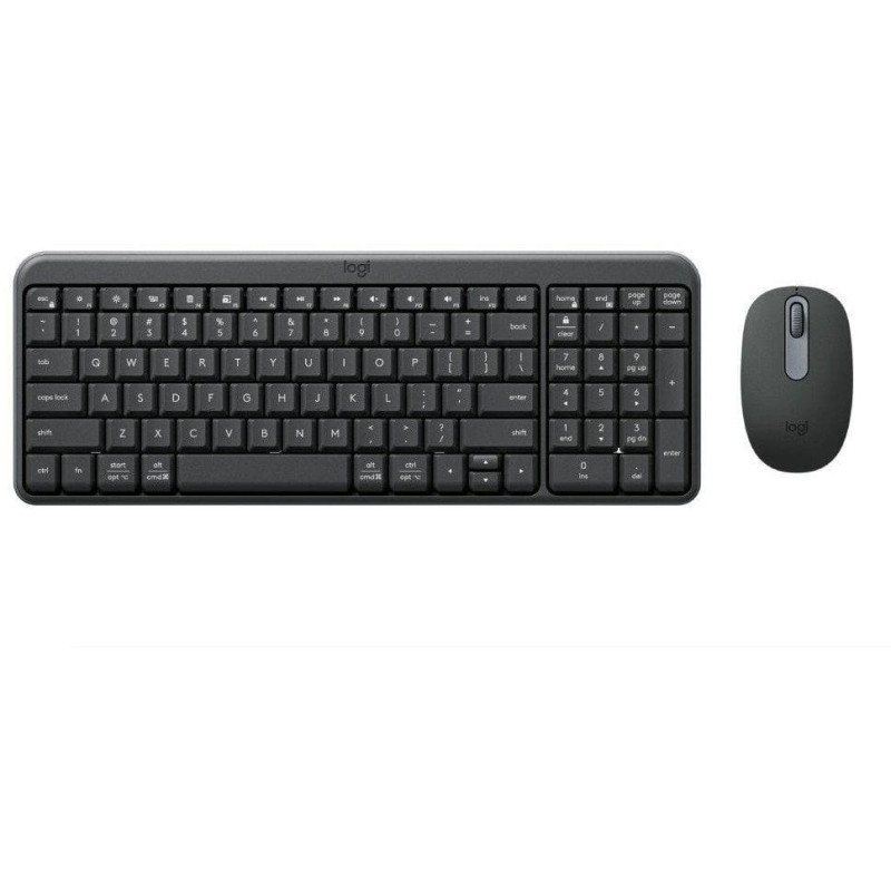 LOGITECH MK250 - GRAPHITE - US INT'L - 2.4GHZ / BT - INTNL-973