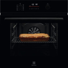 Electrolux EOF6P76BZ 65-litre built-in pyrolytic oven, black