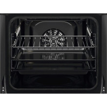 Electrolux EOF6P76BZ 65-litre built-in pyrolytic oven, black