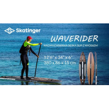 SKATINGER Waverider 380x86x16 Touring SUP Board SKATINGER Waverider 380x86x16 Touring SUP Board