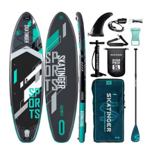 SKATINGER Grey Sports 350x89x15 Yoga SUP Board SKATINGER Grey Sports 350x89x15 Yoga SUP Board