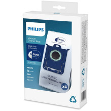 „Philips S-bag“ 4 dulkių maišeliai Dulkių siurblio maišeliai „Philips S-bag“ 4 dulkių maišeliai Dulkių siurblio maišeliai