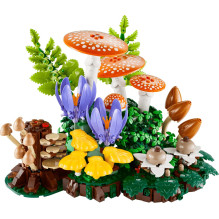 Konstruktorius - LEGO Botanicals 11505 Woodland Mushrooms, 806 Vnt., 190 mm (Aukštis), Žalia Konstruktorius - LEGO Botanicals 11505 Woodland Mushrooms, 806 Vnt., 190 mm (Aukštis), Žalia