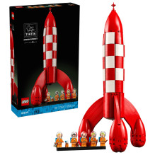 LEGO Statybų Rinkinys - LEGO IDEAS 21367 Tintin Mėnulio Raketos 1283 Detalės 6 Minifigūrėlės Daugiaspalvis LEGO Statybų Rinkinys - LEGO IDEAS 21367 Tintin Mėnulio Raketos 1283 Detalės 6 Minifigūrėlės Daugiaspalvis