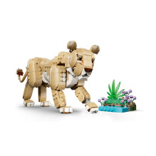 Konstruktorius - LEGO Creator 3 In 1 31386 Wild Animals 839 Pieces Majestic Lion Model Multicolor