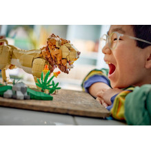 Konstruktorius - LEGO Creator 3 In 1 31386 Wild Animals 839 Pieces Majestic Lion Model Multicolor