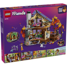 Žaislų statybų rinkinys - LEGO Friends 42705 Cozy Fall Forest Cabin 1229 dalys, 4 mini figūrėlės, 320 mm plotis, daugias Žaislų statybų rinkinys - LEGO Friends 42705 Cozy Fall Forest Cabin 1229 dalys, 4 mini figūrėlės, 320 mm plotis, daugias