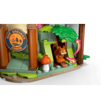 Žaislų statybų rinkinys - LEGO Friends 42705 Cozy Fall Forest Cabin 1229 dalys, 4 mini figūrėlės, 320 mm plotis, daugias Žaislų statybų rinkinys - LEGO Friends 42705 Cozy Fall Forest Cabin 1229 dalys, 4 mini figūrėlės, 320 mm plotis, daugias