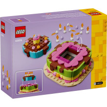 Konstruktorius - LEGO 40815 Birthday Cake Building Set 219 Pieces 90 mm Raudona Konstruktorius - LEGO 40815 Birthday Cake Building Set 219 Pieces 90 mm Raudona