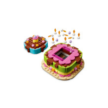 Konstruktorius - LEGO 40815 Birthday Cake Building Set 219 Pieces 90 mm Raudona