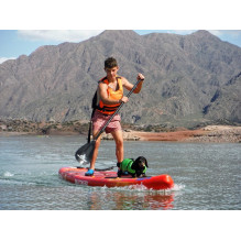 Išpūstas Paddlingo SUP lenta - Skatinger Interstellar 350x81x15 Touring SUP lenta 170 kg Talpa Raudona
