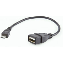 Gembird A-OTG-AFBM-03 USB OTG AF to Micro BM Cable 0.15m