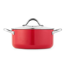 Russell Hobbs RH03821 Riviera 4-Piece Pan Set, Red Russell Hobbs RH03821 Riviera 4-Piece Pan Set, Red