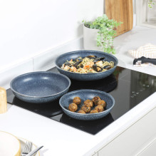 Russell Hobbs RH03293EU7 Nightfall Stone 4-Piece Smart Clip Fry Pan Set Russell Hobbs RH03293EU7 Nightfall Stone 4-Piece Smart Clip Fry Pan Set