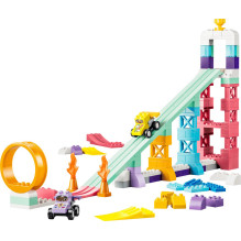 Žaislų Statybų Rinkinys - LEGO DUPLO 10478 3 in 1 Kūrybiniai Rampai su Transporto Priemonėmis, 111 detalių, daugiaspalvi Žaislų Statybų Rinkinys - LEGO DUPLO 10478 3 in 1 Kūrybiniai Rampai su Transporto Priemonėmis, 111 detalių, daugiaspalvi