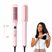 Plaukų formavimo šukos Wavytalk Sleek Sweep rožinės
