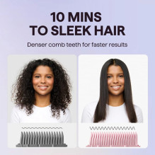 Plaukų formavimo šukos Wavytalk Sleek Sweep rožinės