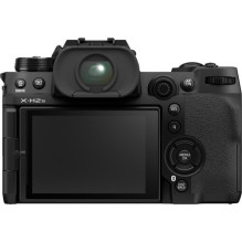 Kamera - Fujifilm X-H2S, 23.5mm x 15.6mm APS-C jutiklis, 4K DCI vaizdo įrašas, Juoda