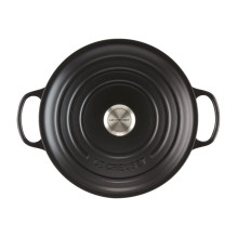 Virtuvinis Indas - Le Creuset Signature Keptuvė 28cm Apvalus Juodas