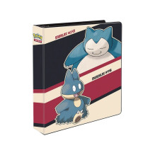 Snorlax &amp; Munchlax 2 colių segtuvas Pokémon su 3 žiedais Ultra Pro