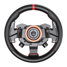 Žaidimų Vairo - PXN W AS 280 mm Ratlankis, 12 Programuojamų Mygtukų, Juodas
