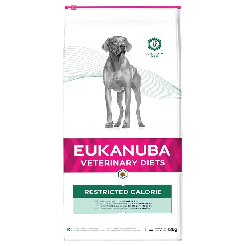EUKANUBA Veterinary diets Restricted Calorie Chicken - dry dog food - 12kg