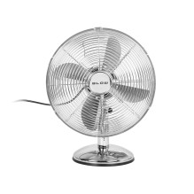 BLOW 12" / 30cm 50W Silver Metal Desk Fan
