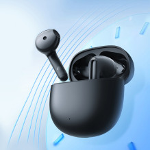 „Joyroom JR-FB1 Funpods“ belaidės „Bluetooth 6.0“ į ausis įdedamos TWS ausinės su dirbtinio intelekto funkcijomis – juod