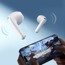 „Joyroom JR-FB1 Funpods“ belaidės „Bluetooth 6.0“ TWS ausinės – baltos