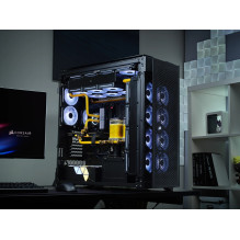 „Corsair 9000D RGB AIRFLOW“ viso dydžio bokštas, juodas