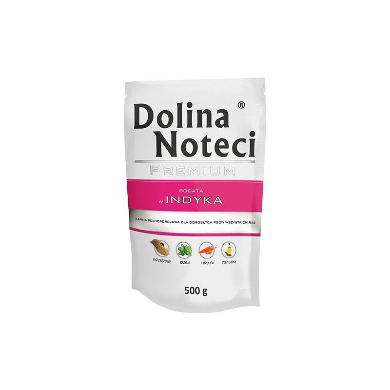 Šunų Maistas - Dolina Noteci Premium 500 g Turkijos