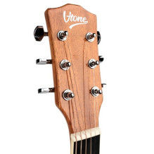 Guitars - Acoustic Guitar V-Tone VEAG1 CE 4 / 4 Dreadnought Pine Plywood Natural