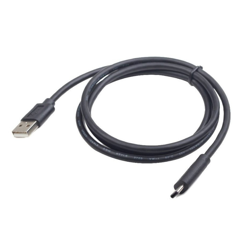 Gembird USB 2.0 AM to Type-C cable (AM / CM) 1m black