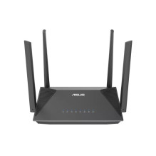 ASUS RT-AX52 AX1800 AiMesh belaidis maršrutizatorius Gigabito eternetas Dviejų dažnių (2,4 GHz / 5 GHz) Juoda