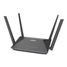 ASUS RT-AX52 AX1800 AiMesh belaidis maršrutizatorius Gigabito eternetas Dviejų dažnių (2,4 GHz / 5 GHz) Juoda