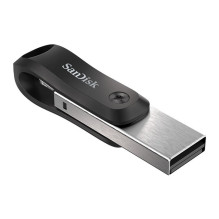 „SanDisk 00183588“ USB atmintinė 128 GB USB A tipo / „Lightning“ 3.2 kartos 1 (3.1 kartos 1) juoda, sidabrinė „SanDisk 00183588“ USB atmintinė 128 GB USB A tipo / „Lightning“ 3.2 kartos 1 (3.1 kartos 1) juoda, sidabrinė