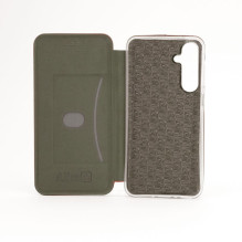 iLike Samsung Galaxy A55 Book Case Plum