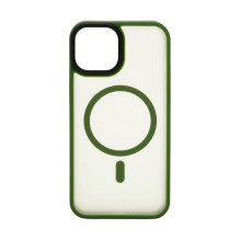 „Connect“ Apple iPhone 13 Pro Max hibridinis dėklas su magnetiniu PC+TPU, žalias „Connect“ Apple iPhone 13 Pro Max hibridinis dėklas su magnetiniu PC+TPU, žalias