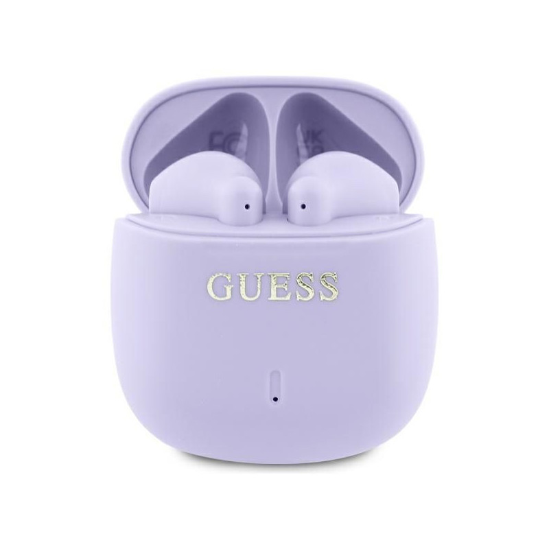 Guess Bluetooth headphones GUTWSJ14ESGU TWS +Printed Classic Logo Purple