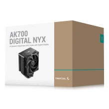 DeepCool AK700 Digital NYX Processor Air cooler 12 cm Black 1 pc(s) DeepCool AK700 Digital NYX Processor Air cooler 12 cm Black 1 pc(s)