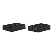 KVM Ilgintuvas - LINDY Šviesolaidinis DisplayPort 1.2 ir USB KVM Ilgintuvas, 3840x2160 60Hz, 300 m