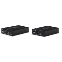 KVM Extender - LINDY Fiber Optic DisplayPort 1.2 and USB KVM Extender, 3840x2160 60Hz, 300 m