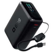 Enerģijas krātuve SBS 10000mAh 40W PD3.0 AVS USB-C with Display