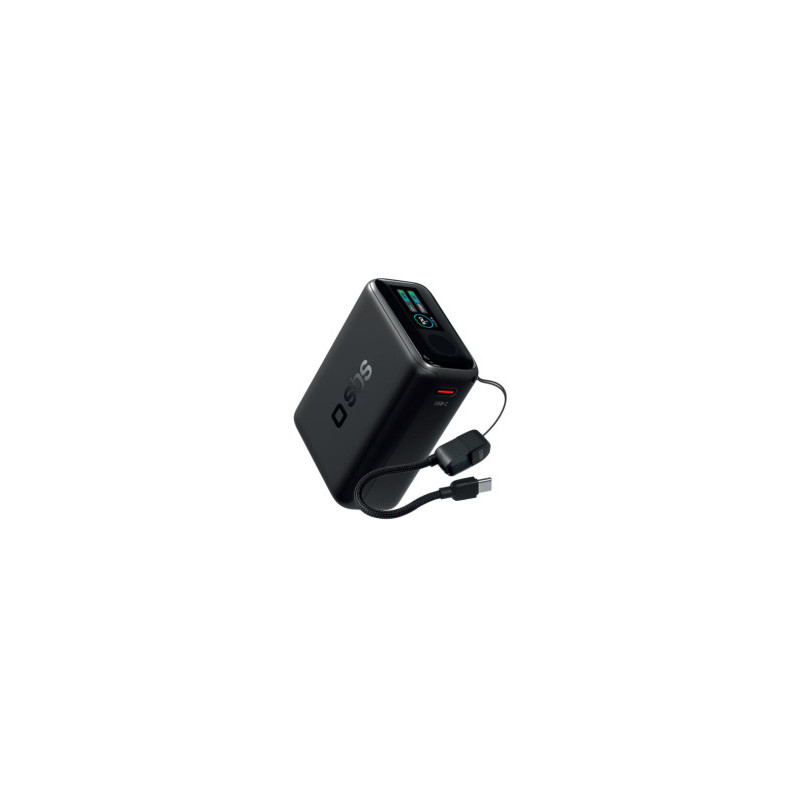 Enerģijas krātuve SBS 10000mAh 40W PD3.0 AVS USB-C with Display