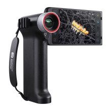 Termovizorinė Kamera - Thermal Master DV2 256×192 px Rezoliucija, 1,000 m Nuotolis, Full HD Jutiklinis Ekranas Juodas
