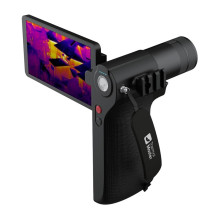 Termovizorinė Kamera - Thermal Master DV2 256×192 px Rezoliucija, 1,000 m Nuotolis, Full HD Jutiklinis Ekranas Juodas