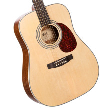 Akustinė Gitara - Cort Earth 70 OP Dreadnought, 20-Fret Ovangkol Fingerboard, Mahogany Back / Sides, Natural