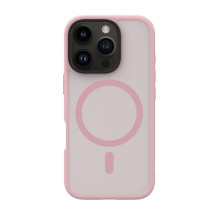 „Evelatus“ „Apple iPhone 16 Pro Hybird“ dėklas su „Magsafe PC+TPU“ rožinis