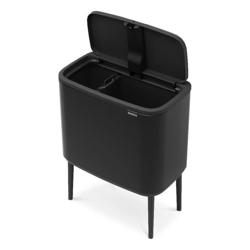 Brabantia Bo Touch Bin black matt 11 + 23 L 8710755316203 316203